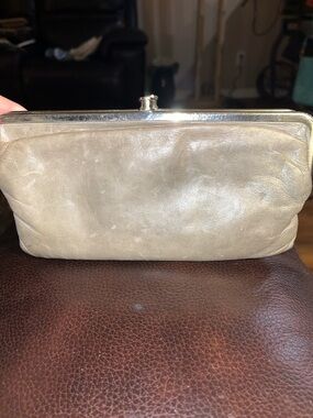 Hobo International Lauren Wallet Gray